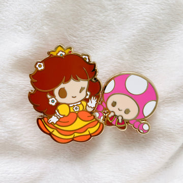 *LAST CHANCE* [PATREON EXCLUSIVE] Daisy & Toadette Pins