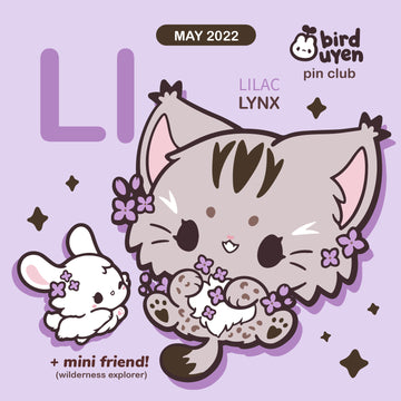 [PATREON EXCLUSIVE] L for Lynx Pins