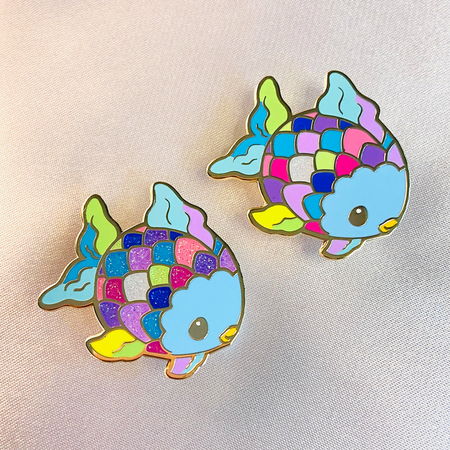 Rainbow Fish Pin