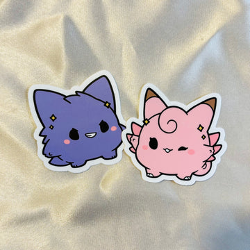 [PATREON EXCLUSIVE] Gengar and Clefairy Stickers
