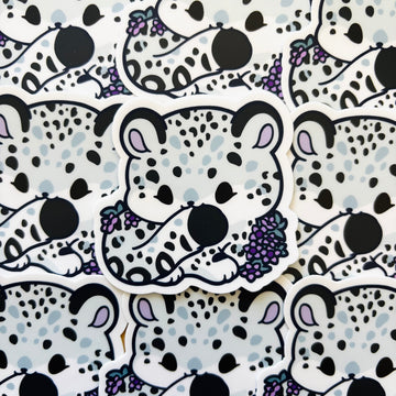 [PATREON EXCLUSIVE] Snow Leopard Sticker