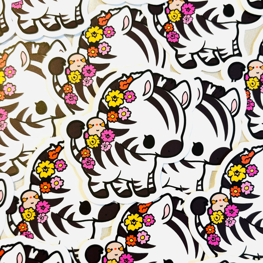 Z for Zebra Sticker