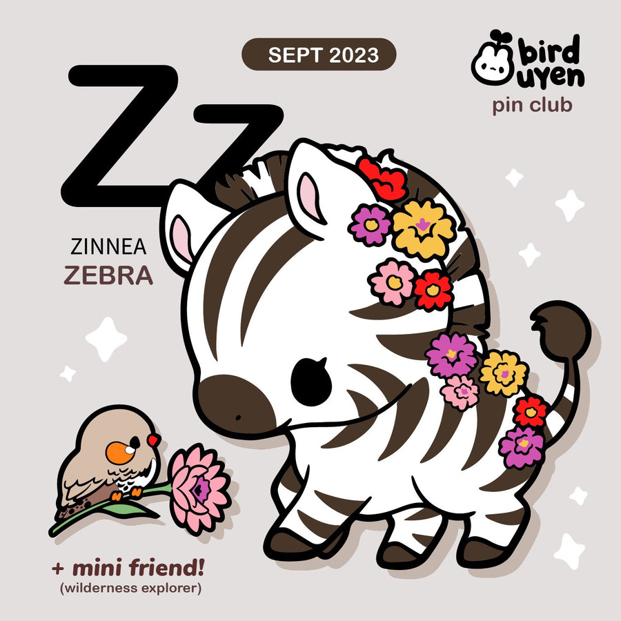 Z for Zebra Pins