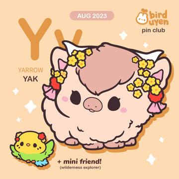 [PATREON EXCLUSIVE] Y for Yak Pins