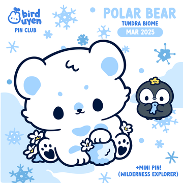 [PATREON EXCLUSIVE] Polar Bear Friends Pins