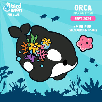 [PATREON EXCLUSIVE] Orca Friends Pins