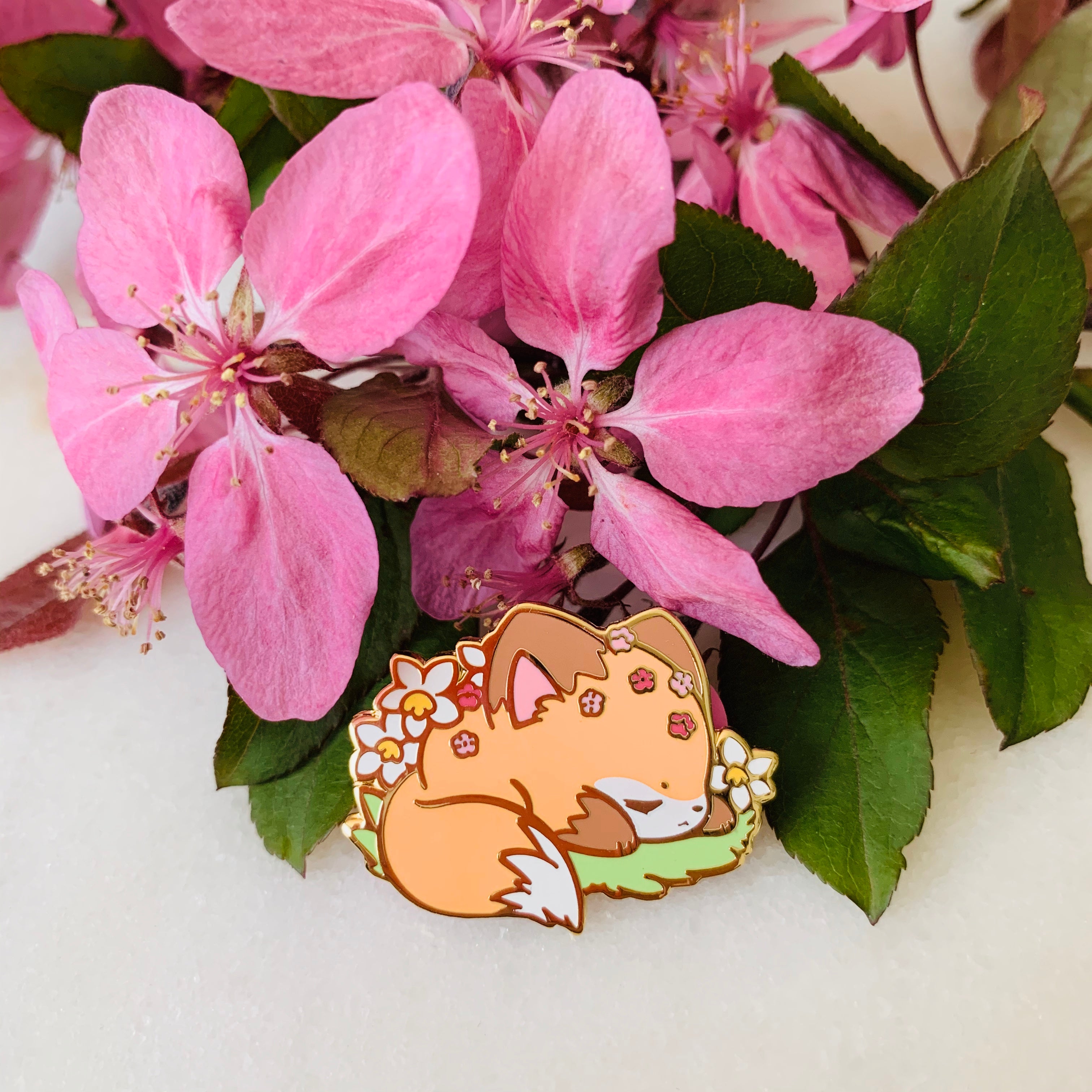 Spring Fox Pin – Birduyen