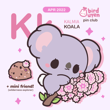 [PATREON EXCLUSIVE] K for Koala Pins