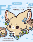 [PATREON EXCLUSIVE] F for Fennec Fox Pins
