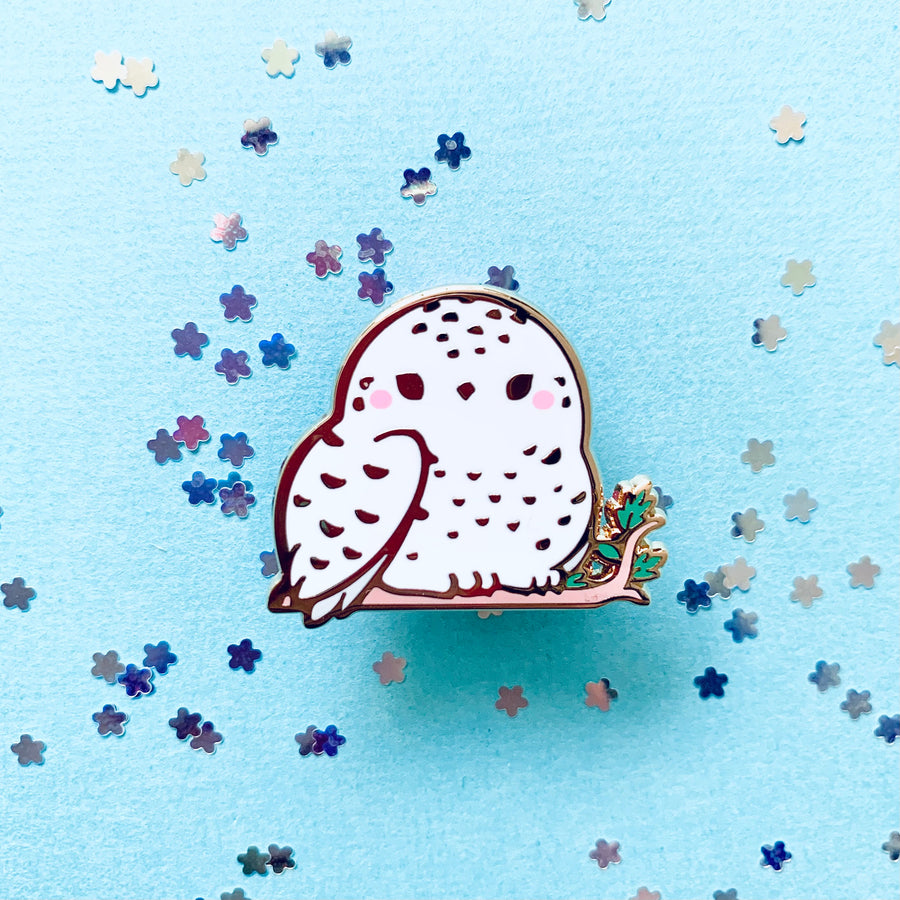Snowy Owl Pin