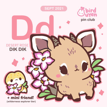 [PATREON EXCLUSIVE] D for Dik Dik Pins