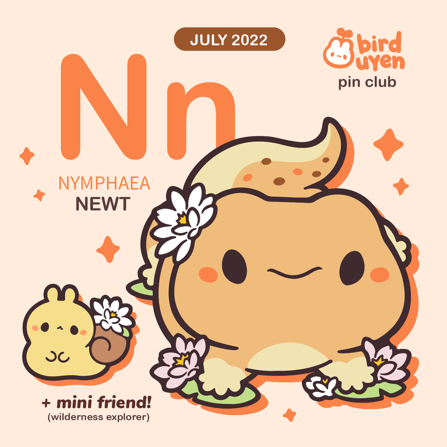 [PATREON EXCLUSIVE] N for Newt Pins
