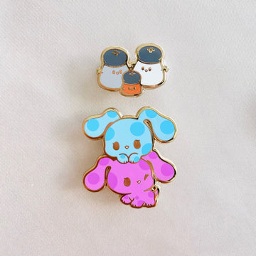 [PREORDER MARCH 2024] Blue Dog Friends Pin